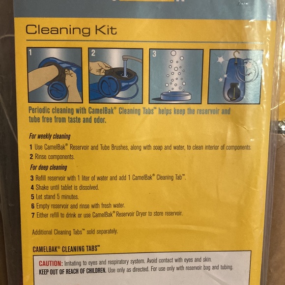 UNOPENED Camelbak cleaning kits-set of 3 - Picture 3 of 4